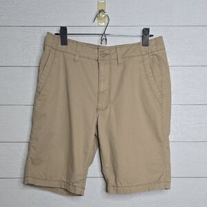 Old Navy Tan Flat Front Casual Shorts
